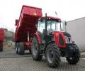 Návěs Krampe je agregován s traktorem Zetor Proxima Plus