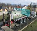 Cisterna  Annaburger vyrazila směre na severní Moravu