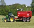 Malý traktor= malá spotřeba a dostatečný objem korby