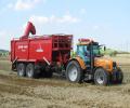 Lehký traktor Massey-Ferguson s výměnným systémem Annaburger HTS 20.79