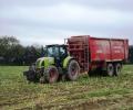 Schubmax  HTS 22.17 v agregaci s traktorem Claas o výkonu 150 k