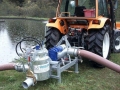 Mobilní čerpadlo za traktor s lapačem kamenů je vhodné pro podniky s různorodými jímkami